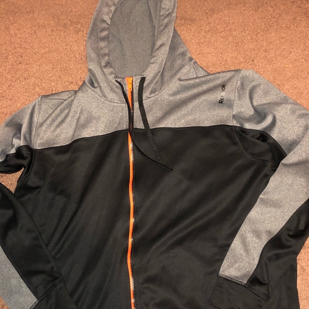 Reebok zip up sweater